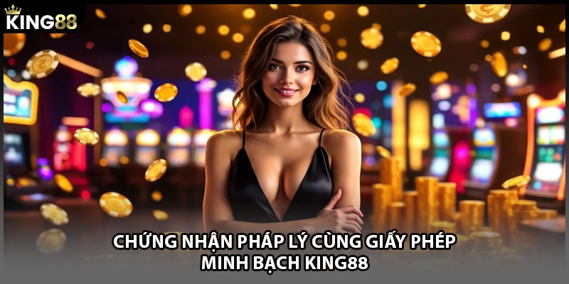 Chứng nhận pháp lý cùng giấy phép minh bạch KING88